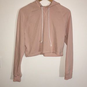 Pink Cropped Sweater